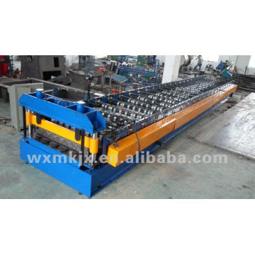 colored glazed tile forming machine